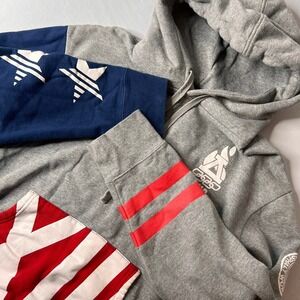 Asphalt Adult Hoodie Size Large Patriotic